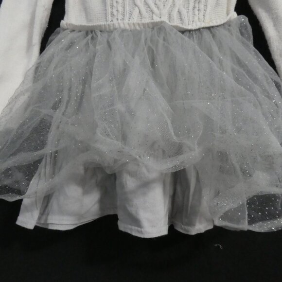 DRESSED UP By GYMBOREE | 2T | One Piece Knit Top Dress with Tulle Skirt - Picture 8 of 16